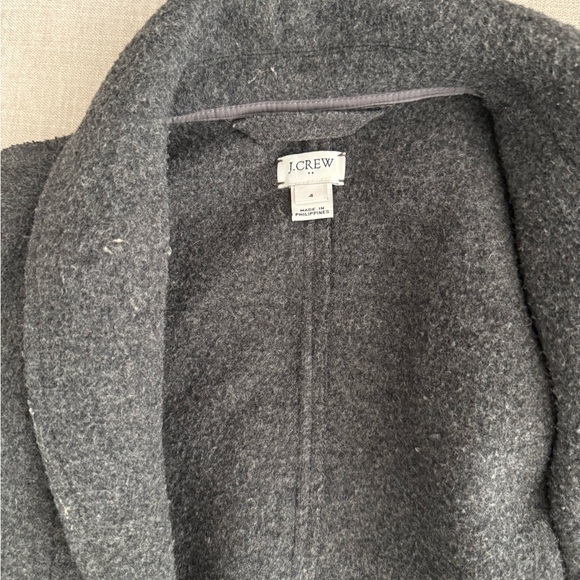 Jcrew Gray Wool blend Coat - Picture 5 of 5
